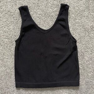Classic Black Sleeveless Top